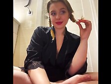 Sit on your face.  Snatch close up.  Try not to sperm