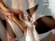 (Shorts) My mamma in law gives the most excellent footjobs