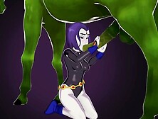 Skudbutt - Raven X Beast Boy Horse