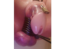 Chastity Slave Gets Fried Balls