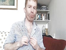 Handsome Lad Talks Dirty While Playing With His Hard Cock