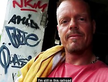 Outdoors date with sex and a Bae German Hispanic