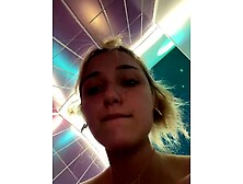 DollyTall camwhore in public mall toilets