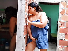 My stepmother's fiance is working and I masturbates watching her giant booty while she talks to her guy on the phone