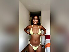 Try On Haul Lingerie: Watch This Petite Indian Try On Cute Lingerie