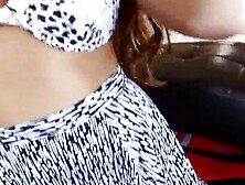 August Ames's Big Natural Boobs Finger Banged - POV Style