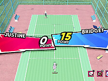 Ep10: Hentai Scenes with Serena,  Justine and Navra - Academy Love Saga: Tennis Angels Ex