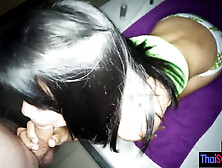 Dick Hot In Small Tits Thai Slut Noey Sucked Dirty Clients Big Dick After Hot Shower