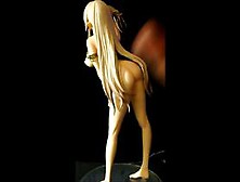 Alleyne. Queens Blade. Figure Cumshot