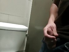 Public Washroom Orgasm