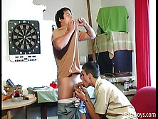 Village Twinks - Asslicking And Blowjob Action - Leon And H