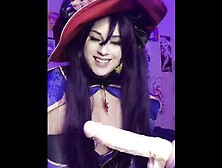 Mona Genshin Impact uses Sex Machine