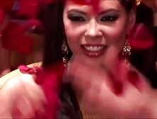 Hawt Asian Tera Patrick gets Banged in a Oriental Lesbo Fuckfest!