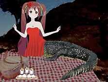 [Audio Only] Australian Crocodile Skank Non-Fatal Vore Asmr Roleplay (Part 7)