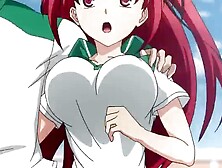 Shinmai Maou no Testament BURST fanservice