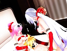 MMD 3D Hentai Girls Dancing fucking