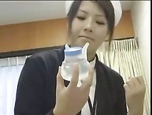 Awesome Japanese babes in kinky lez action