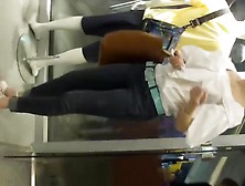 Nice firm ass in a tight pair of jeans