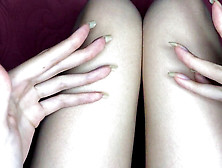 Lina Long Nails Handjob,  Long Sharp Nails Scratch