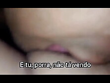 Swallowing the twat that the male just came on you sucker cuck