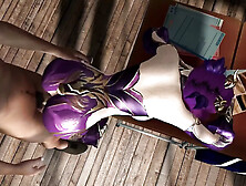 Ziyan Bigtits Goddess in a 3D Paradise - 3D Animation