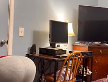 Mother in law enjoys making me hard and sucking my nuts dry! That babe gags on cum!