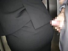 Office Lady Cumshot Compilation on Clothes part 2