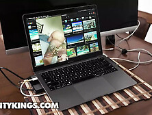 After Babysitter Krissy Knight Casually Fucks Her Boss, It's Her Madam Sandy Love's Turn To Get Fucked - REALITY KINGS