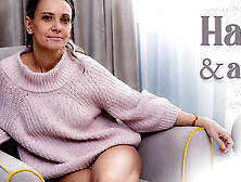 52 Year Old Hairy Gerda Ice Playing With Her Pussy