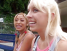 Beautiful Blonde Gets Banged By The Bus Driver