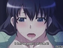 fucking my friend's mother in front of him - hentai