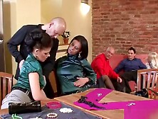 Sweethearts Love To Ride A Fat Cock With Their Clothes On