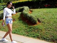 BBW with silicone tits gets booty fucked hard by big cock yoga teacher