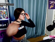 Twitch streamer pornographic star idolizes DT and doggystyle - sexiest web cam sex!!