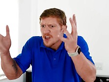 Curvy Wife Plus Tiny Cheater Equals Sexy & Mean 3some Nia Bleu, Sarai Minx Brazzers