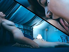 Seductive Rae's squirt clip