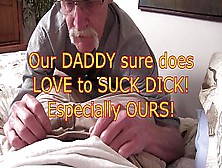 Watch Our Taboo Daddy Suck Dick