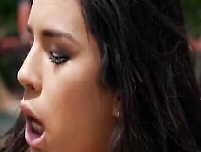 SCARLIT SCANDAL FUCKS AUTUMN FALLS IN THE POOL