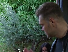 The double penetration of the explosive Canela Skin with Nacho Vidal and Luca Ferrero