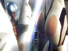 [Evangelion] Self Perspective Ayanami Rei Waits For New Evangelion Rebuild With You (3D Porn)