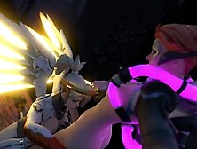 Moira X Mercy Blow Job