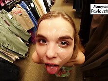 Blonde Vixen Explores Public Fetish in Petite Passion