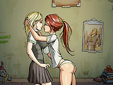 Naughty witches Nola and Parvati have a wild sex game with some magical twists