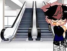 Having sex in the mall bathroom with a futa || Gacha sex || (sound)