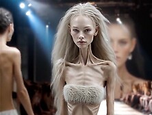 Zero Fashion show. AI slop from Elithabeth Story