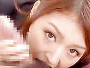 Exotic Japanese chick Miku Hasegawa 2 in Incredible Blowjob,  Secretary JAV clip