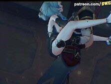 Genshin Impact - Ganyu On The Semen Collection Mission!