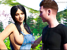 Anna's intense examination and her wild desire to get intimate with James by the pond