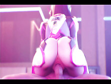 Overwatch 3D Porn - D. Va Riding Monstrous Prick (Hot Intense Sex Fucking Her Rich Creamy Cunt) Dominothecat