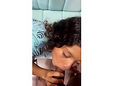 Tiny hotty screws a ebony penis and gets overspread in cum